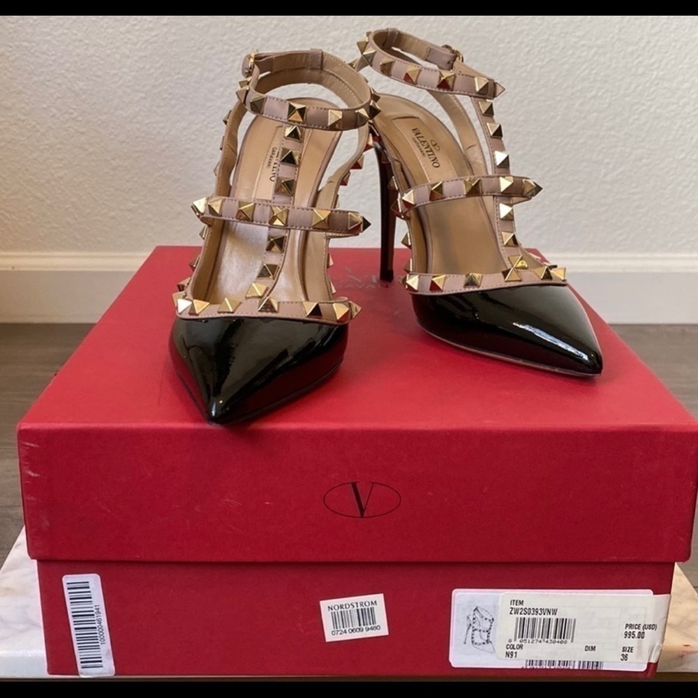 Valentino Garavani Rockstud Ankle Leather - Picture 6 of 10